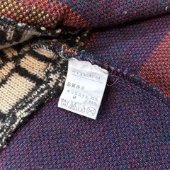 エスニック パッチワークスカート ニットスカートの画像