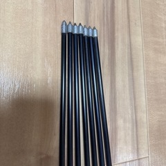 弓道　矢筒と矢7本の画像