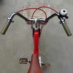 【取引中】幼児用自転車(女児)14インチ　※補助輪無しの画像