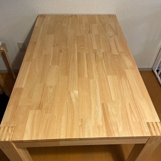 決定済イケアダイニングテーブルゴムの木ノールドビー (あいまーる39