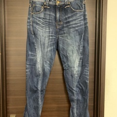 古着　色落ち最高　BIT BLUE デニムパンツ　ジーンズ　Ｌ