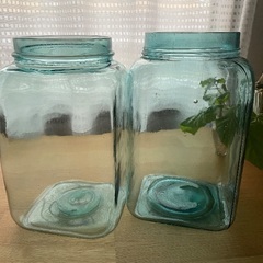 昭和レトロ　駄菓子屋にあったようなガラス瓶