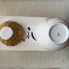 新品、未使用　ペア茶漬け椀揃え　岐阜多治見、桃山製の画像