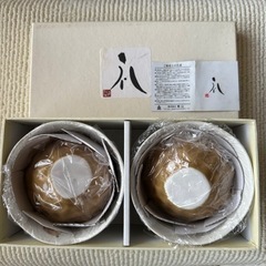 新品、未使用　ペア茶漬け椀揃え　岐阜多治見、桃山製