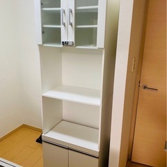 ニトリ　キッチン棚　食器棚　レンジボード　カップボード
