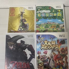 Wii本体と人気ゲーム4本セット　動作確認済の画像