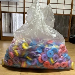 【取引中】メダカ産卵床　浮き輪の画像
