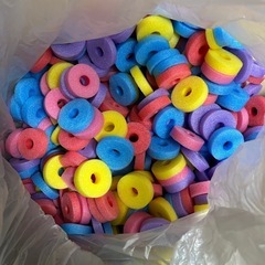 【取引中】メダカ産卵床　浮き輪の画像