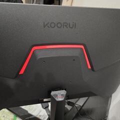 【お相手決定済み】KOORUI　ゲーミングモニター　24インチの画像