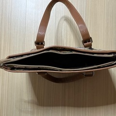 くま柄ジャガードトートバッグの画像