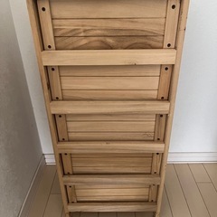 5段　ウッドチェストの画像