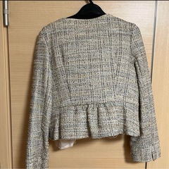 RASHEL COURT ツイードジャケットの画像