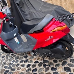 スズキ　レッツ5G原付盗難防止アラーム付き　低走行車の画像