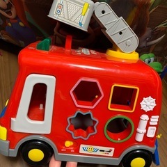 アンパンマン　消防車　おもちゃの画像