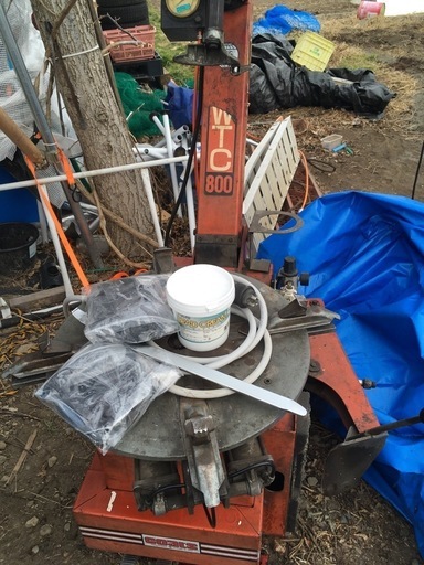 タイヤチェンジャー　三相200V WTC800 おまけ付き