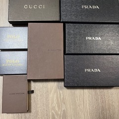 ルイヴィトン  プラダ　グッチ　POLO　空箱