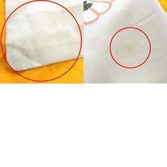 アンティーク 昔着物 訪問着 ベージュ 茶ボカシ 金 多色 唐草 大花 刺繍 袷 バチ衿 正絹 昔きもの レトロ 明治・大正ロマン 身丈157.7cm 【キモノオフ野々市若松店】の画像