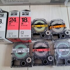 お話し中テプラ本体&テープの画像