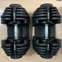 アジャスタブルダンベル40kg2個とインクラインベンチの画像