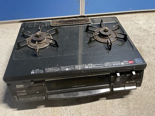 【格安】リンナイ ガスコンロ RTS-M660CSX-R 2012年製 LPガス用 人気 早い者勝ち 引取歓迎 配送OK