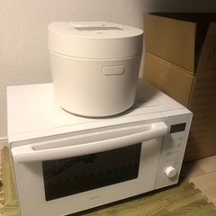 アイリスオーヤマ　炊飯器　電子レンジ