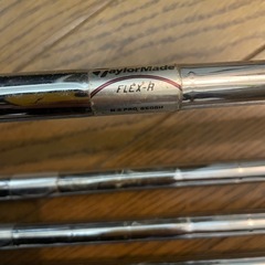 5本セット　TAYLER MADE rac XR r7  FLEX-R アイアン　5-8 Pの画像