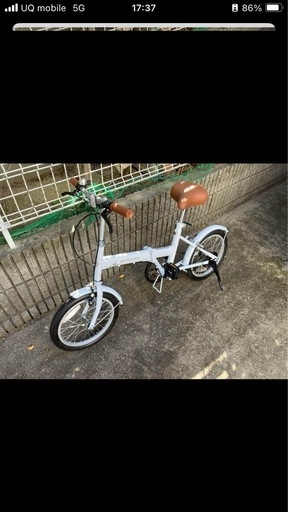 自転車　新品です　カギつけました。配達可能です