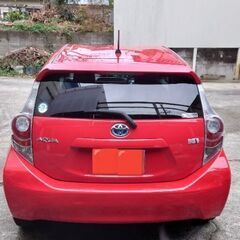 アクア　平成２４年式　１７万キロ　車検今年６月までの画像