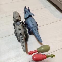 組立式恐竜玩具の画像