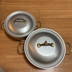 【急募】最終値下げ　NAKAO ALUMI 鍋2個セット