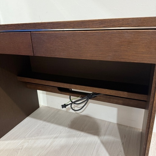 カリモク デスク 机 電源コンセント付 karimoku カリモク木製