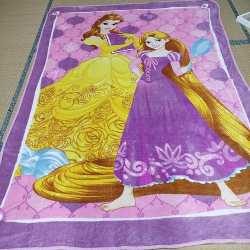 ディズニープリンセス薄手大判ブランケット②