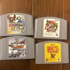 【セット】Nintendo64、コントローラー、カセットの画像