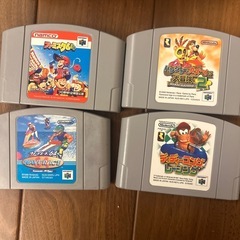 【セット】Nintendo64、コントローラー、カセットの画像