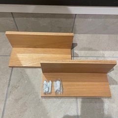 ニトリ 飾り棚 2個の画像