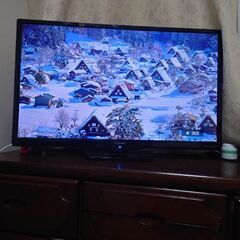 フナイ32型液晶テレビ（リモコン付き）