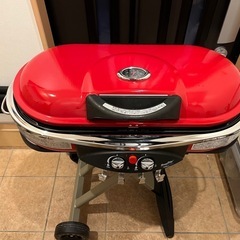 【美品】Coleman コールマン　ロードトリップグリル LXE-J Ⅱ レッド 未使用】コールマン(Coleman) ロードトリップグリル LXE-J
