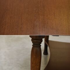 【ヤ取】≪zyt1861ジ≫ 飛騨産業 センターテーブル 幅90cm オールドキツツキ ヴィンテージ家具 スクエア/丸テーブル/ローテーブル/中古家具/宮城県仙台市 70112-04の画像