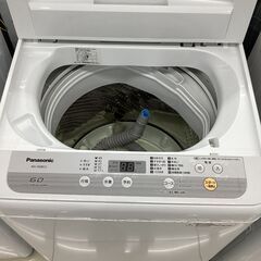 【6ヵ月保証】全自動洗濯機　Panasonic　NA-F60B12　6.0kgの画像