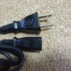 電源コード　ノートパソコン用　？　１６０㎝　ナショナルの画像