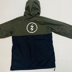 2517.【希少】ELECTRIC Lサイズ エレクトリック ナイロンパーカー 裏ボア コーチジャケット パーカー ウェア ゴーグル スノボー スキー ⭐︎以下検索ワード　オークリー  バートン　ボルコム　の画像