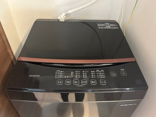 洗濯機　6.0kg アイリスオーヤマ
