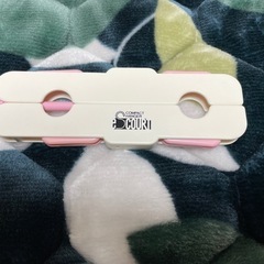 折りたたみハンガー　ピンク/白の画像