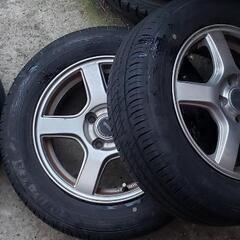 夏タイヤ　175/65R14　ホイール付き
