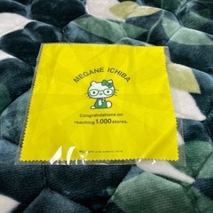 ハローキティx眼鏡市場　コラボメガネ拭き　未使用品　非売品
