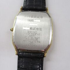 SEIKO 腕時計 DOLCE ゴールド文字盤 5E31 5B30 クォーツ セイコードルチェ 動作品 札幌市北区屯田の画像