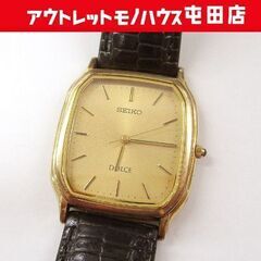 SEIKO 腕時計 DOLCE ゴールド文字盤 5E31 5B3...