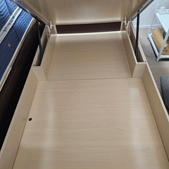 【一時停止中】跳ね上げ式セミダブルベッドの画像