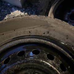 タイヤ 12インチ　軽トラ　軽貨物　145/80r12 155r12 前後違い　の画像