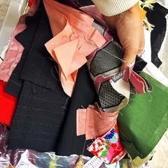 布(洋物少し、着物多め)、ハギレ、まとめての画像